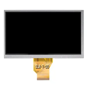 CLX pasokan pabrik 7 inci TFT 7 "RGB 50PIN 800X480 800*480 modul layar tampilan LCD dengan ketahanan Sentuh atau kapasitansi sentuh