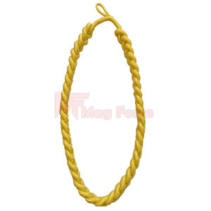 Cordón de vestido profesional en Color dorado con tela de alambre de lingotes Cordón de vestido duradero con tamaño personalizado - Product Image 1