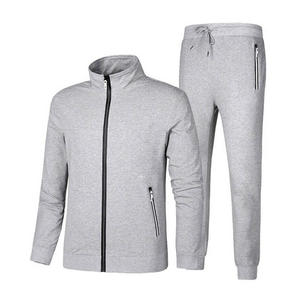 ชุดสวมใส่ในเมืองคลาสสิกชุดสูทเต็มผู้ชายจ๊อกกิ้งคุณภาพร้อนด้านบนและด้านล่างชุดวอร์มขนแกะหนา - Product Image 6