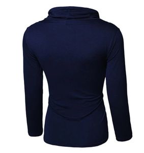 ชุดกางเกงวอร์มมีฮู้ดสำหรับผู้ชายชุดเสื้อสวมหัวแขนยาวปกติพร้อมเชือกรูดออกแบบได้ตามต้องการมีหลายสีผ้าบังกลาเทศ - Product Image 2