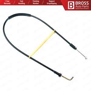 BDP666ประตูด้านในปล่อยล็อคสลัก Bowden สายเคเบิล8200182967ซ้ายประตูบานเลื่อนสำหรับ Kangoo MK1. ความยาวสายเคเบิล: 640มม. - Product Image 6