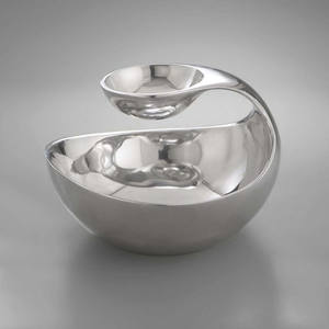 Hot Vantage Premium Fantaisie Luxe Unique Moderne Fruits Plat De Service Bol pour Fruits En Métal Servir Fleur Forme Bol De Service Alimentaire - Product Image 6