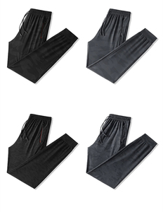 กางเกงออกกำลังกายฟิตเนสสำหรับผู้ชายกางเกงวิ่งแนวสตรีทพิมพ์ลายสกรีนโลโก้แบบซับลิเมชันลำลอง - Product Image 2