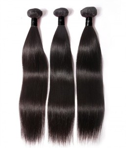 Mèches indiennes naturelles vierges — meetu, cheveux bruts non traités, Extension de cheveux d'origine indienne, racines foncées, cuticules - Product Image 1