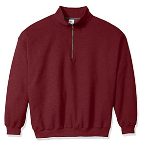 Sweat-shirt doublé tricoté en molleton de coton/polyester pour hommes, pull décontracté personnalisable avec logo imprimé, longue longueur, plus - Product Image 5