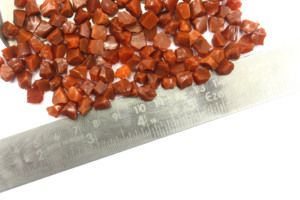 Cuentas de cristal Natural de ópalo de fuego, cristal Natural de 6-8 MM, joyería de piedras preciosas sueltas al por mayor, 50 piezas - Product Image 6