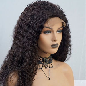 Perruques bouclées en dentelle HD avec cuticule alignée, dentelle frontale naturelle non traitée 100% cheveux humains indiens, meilleur prix d'usine du vendeur - Product Image 4