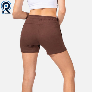Pantalones cortos personalizados de mujer Pantalones cortos de mujer al por mayor Pantalones cortos de algodón personalizados deportivos de secado rápido para mujer - Product Image 2