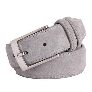 Ceinture en cuir de vachette pour hommes, boucle automatique, dessiné par un styliste, collection - Product Image 1