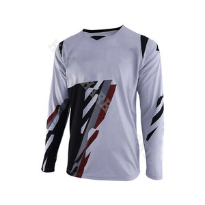 Maillot de motocross personnalisé en gros, tendance, grande taille, vêtements de sport, 100 % polyester, anti-UV, unisexe, 1 pièce MOQ - Product Image 3