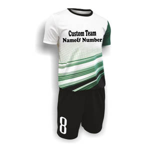 Conjunto deportivo personalizado unisex último diseño con camisa de sublimación uniforme de bádminton y Voleibol de tela transpirable - Product Image 3