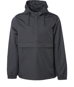 Veste coupe-vent d'hiver décontractée pour hommes Vêtements d'extérieur chauds avec col montant et fermeture de pull Logo personnalisable Tissu en toile - Product Image 6