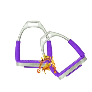 Flexi Horse Freejump Estribos DE SEGURIDAD DE ACERO INOXIDABLE Estribos de acero inoxidable de alta calidad Equitación - Product Image 1