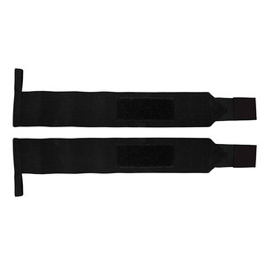 Muñequeras de cuero de alta elasticidad al por mayor logotipo personalizado equipo de entrenamiento de gimnasia de levantamiento de pesas protección de seguridad transpirable - Product Image 2