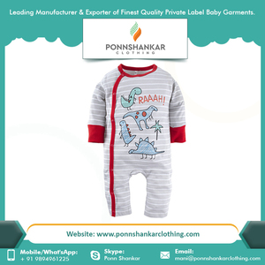 Barboteuse pour bébés pour nouveau-né, barboteuse d'été en coton pur biologique, nouveau Design - Product Image 2
