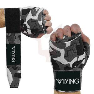 ผ้าพันมือสำหรับชกมวยระดับมืออาชีพ ยี่ห้อ YING ENTERPRISES รุ่น OEM พร้อมโลโก้สั่งทำพิเศษ แบบพิมพ์ลายดัมมี่ด้านใน รุ่น YE-2605 - Product Image 6