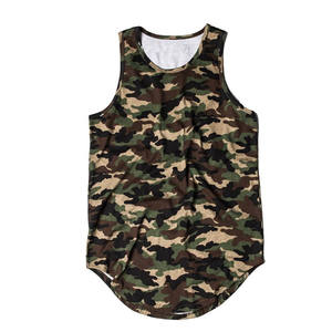 Débardeurs d'été de gymnastique sur mesure pour hommes, gilets et maillots avec impression de quantité par sublimation, vêtements de sport personnalisables - Product Image 2