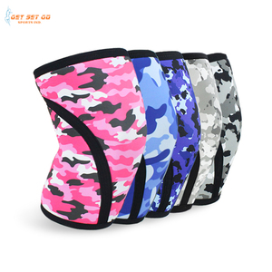 Rodilleras de neopreno Unisex profesional, tamaño personalizable, nuevo diseño, ropa de lucha, rodillera de seguridad para Fitness para hombres y mujeres - Product Image 3