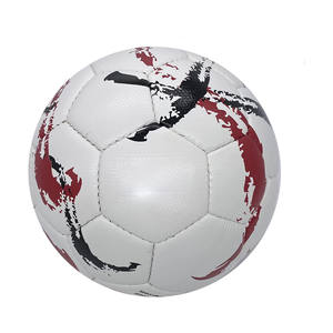 Personnaliser la couleur Ballons de football imprimés personnalisés Meilleure qualité Taille personnalisée Équipement d'entraînement de football cousu à la machine - Product Image 3