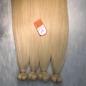 Blonde Vietnamien Remy Extensions de Cheveux Humains 100g Toutes Les Couleurs Convient Grand Stock Expédition Rapide Réel Trame Bundle de Cheveux - Product Image 4