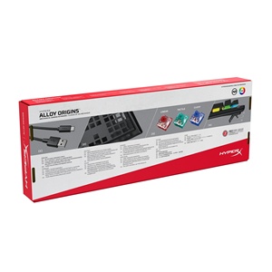 <span class=keywords><strong>Teclado</strong></span> mecánico para juegos con cable <span class=keywords><strong>Hyper</strong></span> <span class=keywords><strong>X</strong></span> Alloy Origins - Product Image 6