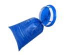 Sac vomi jetable 1L LDPE avec poignée de longueur de main pour les voyages de randonnée en plein air-Soins personnels - Product Image 6