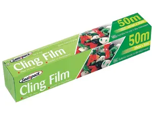 Transparent Cling Film Food Wrap Eco Friendly Cling Film Multipurpose for Kitchen & Fridge Plastic Film