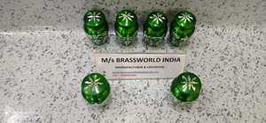 มวลสีเขียวที่ระลึกงานศพโกศศพอุปกรณ์ Brassworld อินเดีย - Product Image 6