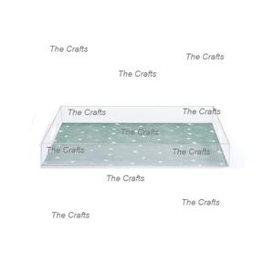 Plateau de service en acrylique au design magnifique, qualité supérieure, taille et forme personnalisées, plateau alimentaire pour restaurant - Product Image 3