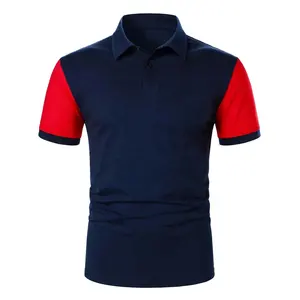 पुरुषों की बड़ी और लंबा लाभ प्रदर्शन खिंचाव लघु आस्तीन ठोस पोलो गोल्फ शर्ट गर्मी गियर ढीला गोल्फ पोलो शर्ट प्लस आकार
