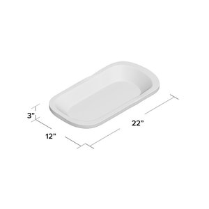 Bol décoratif en pâte de bois - Product Image 3