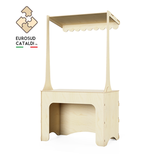 Nano — support de comptoir, étonnant et conçu par euroard, pour exposition des produits sur <span class=keywords><strong>les</strong></span> carillons, <span class=keywords><strong>les</strong></span> magasins ou <span class=keywords><strong>les</strong></span> festivals Certifié FSC - Product Image 2