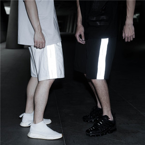 Summer Custom Men Wholesale Workout Hiking Waterproof Breathable Streetwear Hip Hop Cargo Casual Reflective <b>Shorts</b> - Product Image 2