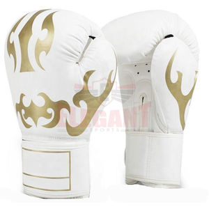 Gants de boxe en cuir synthétique, logo personnalisé, gants d'entraînement pour adultes, mitaines de boxe en cuir PU, gants de combat de boxe - Product Image 3