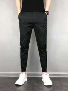 Ensemble de survêtement décontracté pour homme, grande taille, léger, coupe ample, imprimé réfléchissant, pantalon de survêtement avec cordon de serrage, coupe-vent, doublure en mesh - Product Image 5