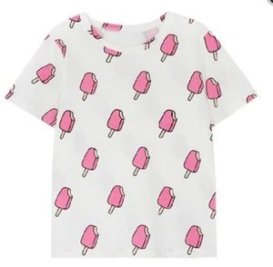 เสื้อยืดคอกลมน่ารักสบายๆสำหรับเด็กผู้หญิงผ้าแคนวาสพิมพ์ลายแบบทั่วมาจากบังคลาเทศ - Product Image 1