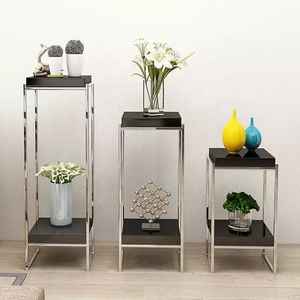 Wholesale Large & Small Steel Flower Stand Multi-Application Floor <b>Shelf</b> <b>for</b> <b>Garden</b> Home Nursery Wedding Decor <b>Plant</b> Pot - Product Image 6