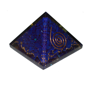 With Good Quality of Lapis Lazuli Orgone Pyramids : Lapis Lazuli Orgone Pyramids for Sale - Product Image 1