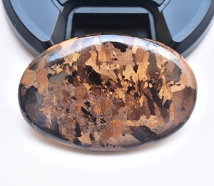 Bronzite-cabujones de bronce para joyería, piedras preciosas de color marrón, para todo tipo de joyería, mezcla de formas para el diseño de joyería, precio al por mayor - Product Image 3