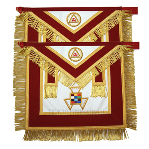 Delantal masónico del Arco Real, pastoral, de barman - Product Image 1