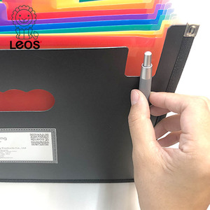 Cầu vồng đầy màu sắc không thấm nước 12-túi mở rộng tập tin tổ chức để giữ tài liệu và nộp hồ sơ sản phẩm - Product Image 3