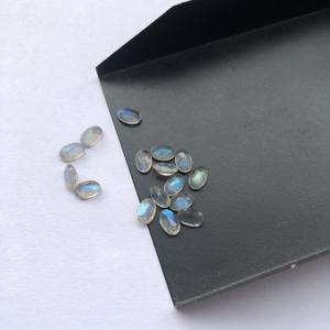 Pierre de labradorite naturelle de 3 mm 4 mm, coupe ovale, facettée, pierre précieuse en vrac, provenant du fabricant en ligne au meilleur prix de gros, semi-précieuse - Product Image 1
