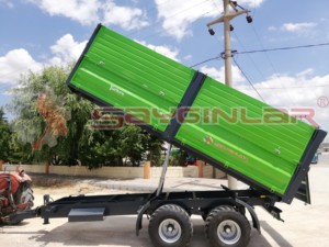 Remolque de alta calidad de 15 toneladas, remolque de 3 lados, TANDEM, de Turquía - Product Image 3