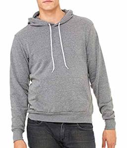 Bella + ผ้าใบUnisexฟองน้ําขนแกะPullover Hoodieออกแบบที่กําหนดเองBellaผ้าใบ 3719 Unisexผ้าฝ้ายขนแกะHoodieเสื้อ - Product Image 2