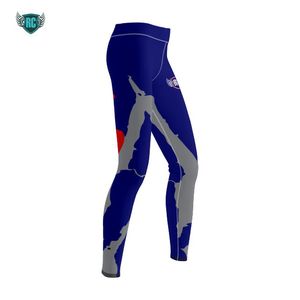 Collants de gymnastique décontractés de sublimation du fournisseur professionnel pantalons de yoga creux pour le sport pour le baseball et le softball - Product Image 5