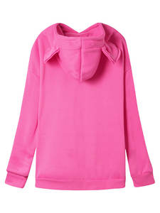 Sudadera con Capucha Extra Grande para Mujer, Personalizada por AASLTD, Impermeable, Cortavientos, Mezcla de Poliéster/Algodón, Talla Grande, Sudadera de Invierno - Product Image 2