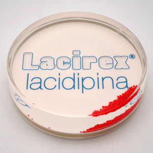 Presse-papiers en acrylique écologique, perles flottantes remplies dans un logo en creux pour mettre en valeur le logo pour les cadeaux d'affaires - Product Image 4