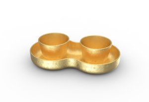 ชามอลูมิเนียมหล่อแบบพรีเมี่ยมสำหรับตกแต่งด้วยน๊อตชามอลูมิเนียมแบบหรูหราดีไซน์แบบพรีเมี่ยม - Product Image 6