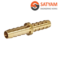 Raccord de tuyau d'arrosage barbelé en laiton indien de haute qualité 1/2 diamètre connecteur rapide excellente connexion d'eau à bas prix