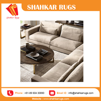 Tapis en laine de haute qualité, sur mesure, noué à la main, tissé à la main, lavable, design moderne, confortable, tapis d'intérieur/extérieur